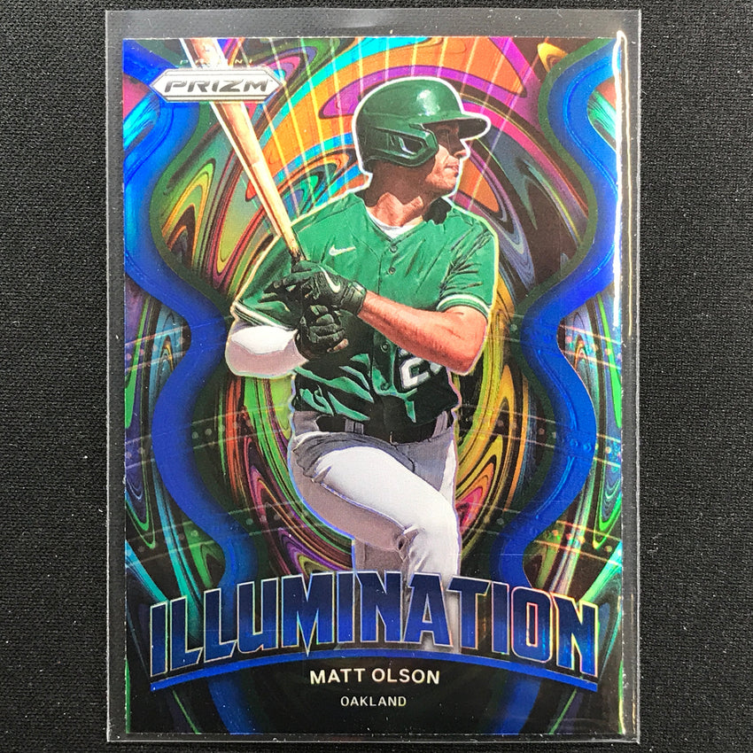 2022 Prizm MATT OLSON Illumination Blue #12