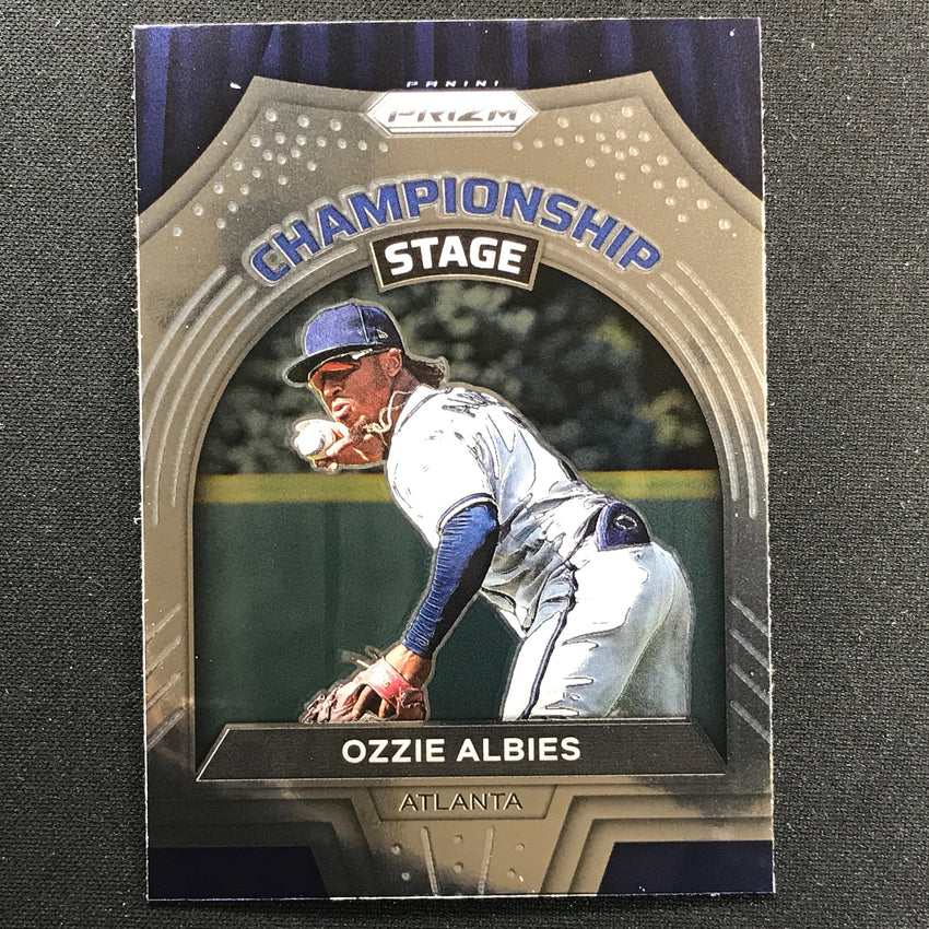 2022 Prizm OZZIE ALBIES Championship Stage Base #3