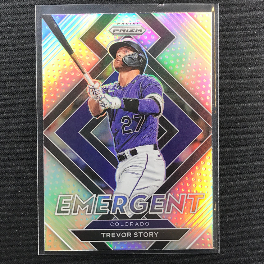 2022 Prizm TREVOR STORY Emergent Silver #12