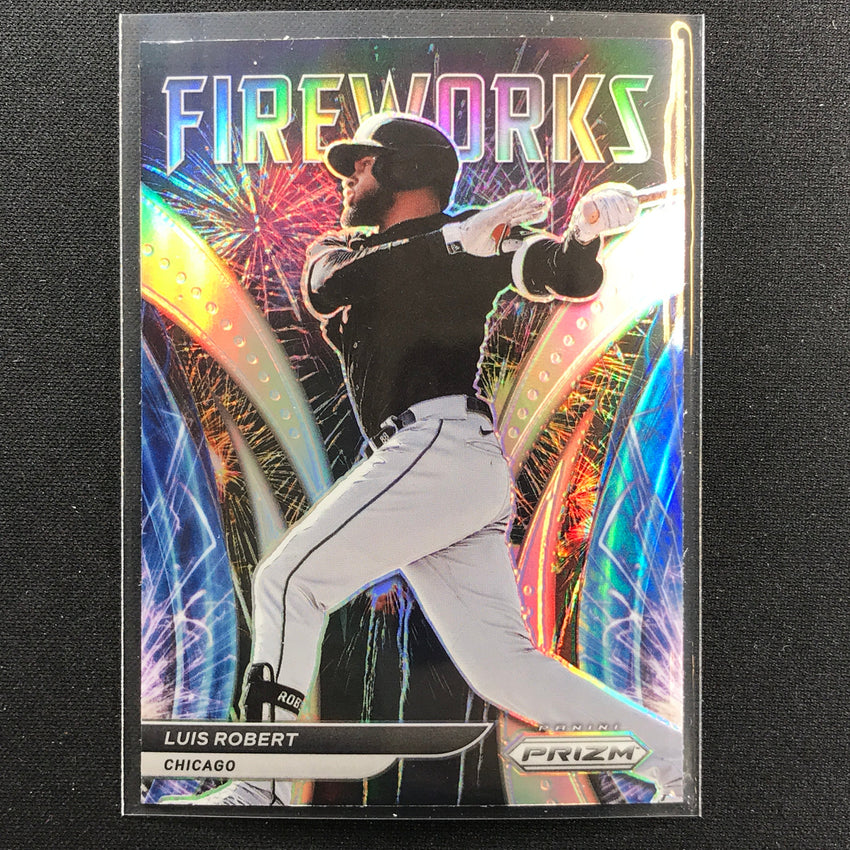 2022 Prizm LUIS ROBERT Fireworks Silver #2