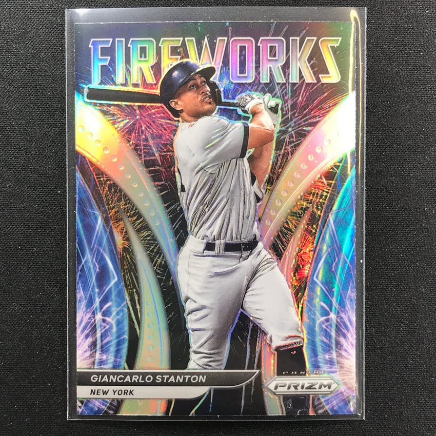 2022 Prizm GIANCARLO STANTON Fireworks Silver #5