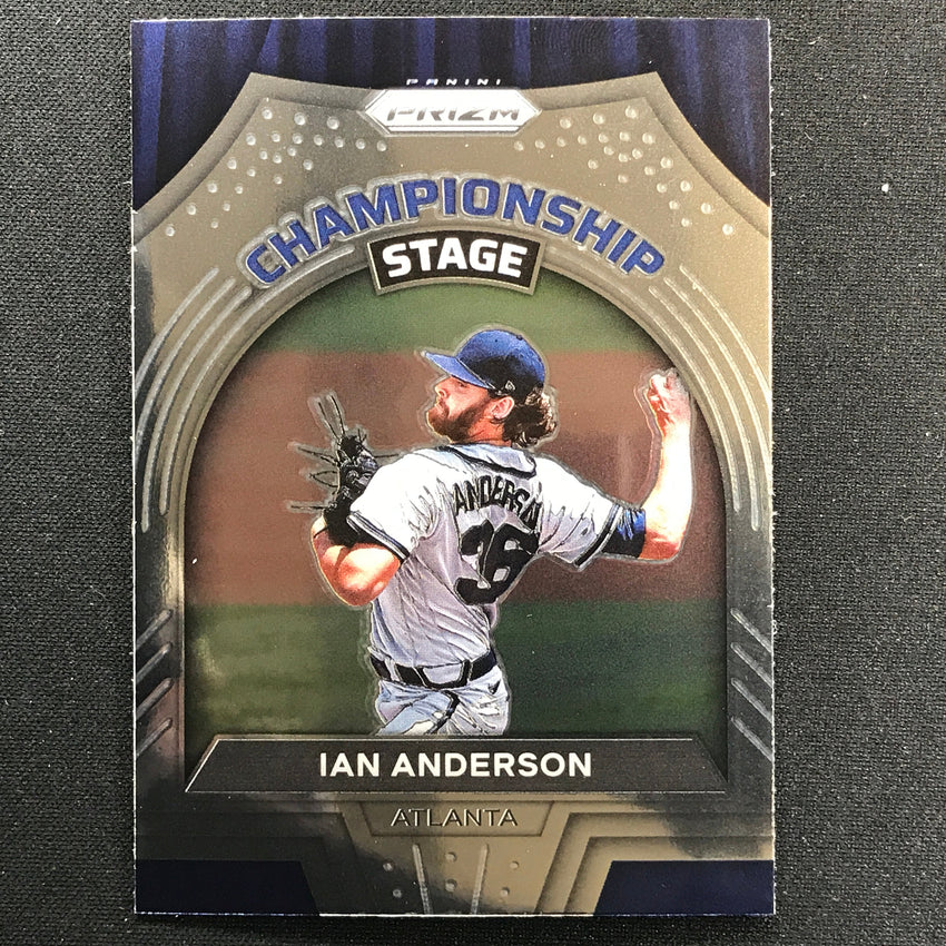 2022 Prizm IAN ANDERSON Championship Stage Base #4