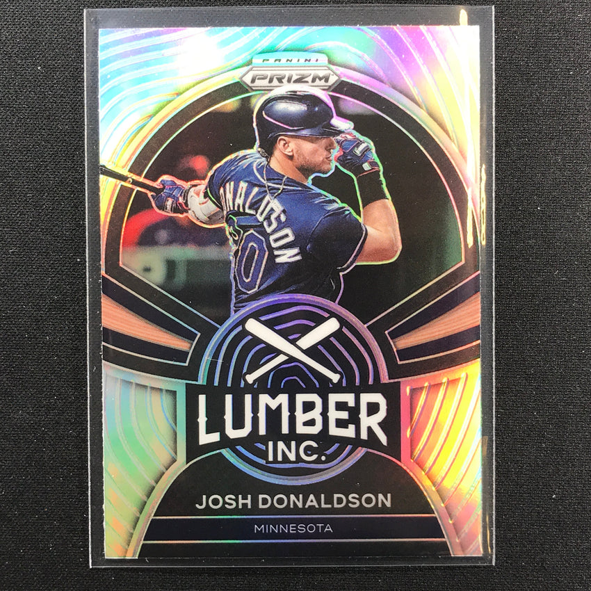 2022 Prizm JOSH DONALDSON Lumber Inc. Silver #3