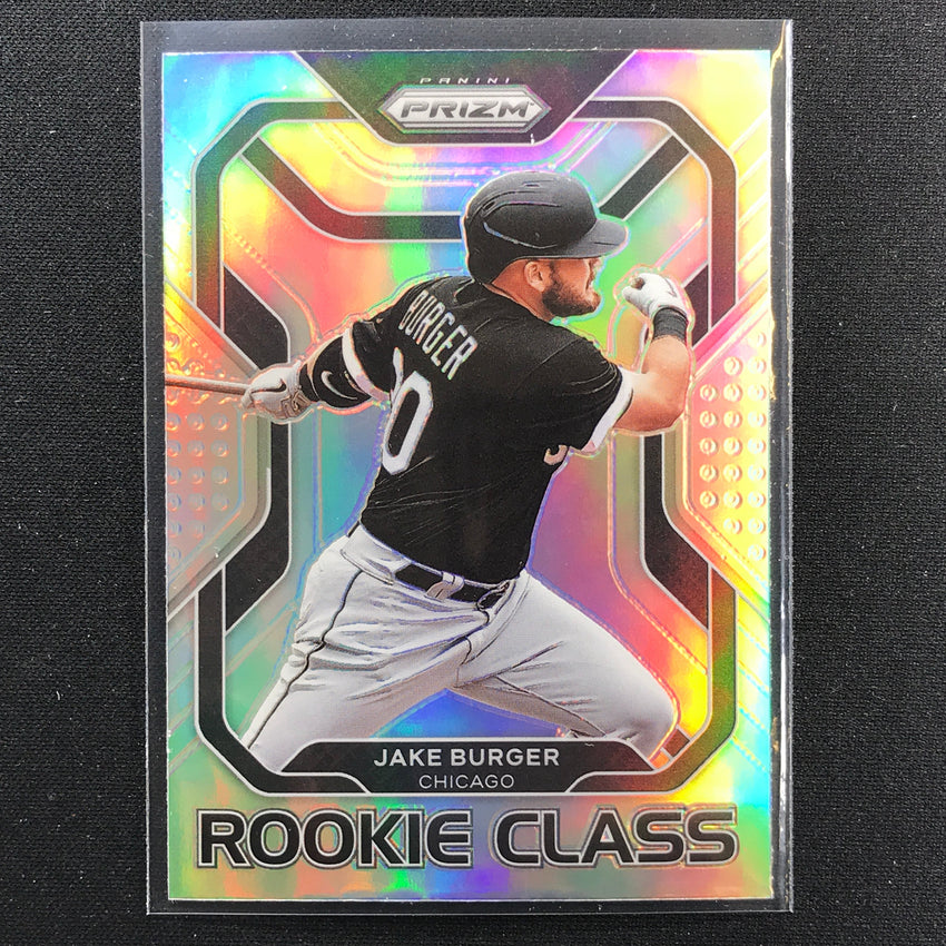 2022 Prizm JAKE BURGER Rookie Class Silver #24