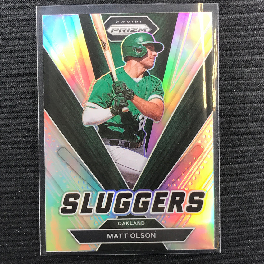 2022 Prizm MATT OLSON Sluggers Silver #6