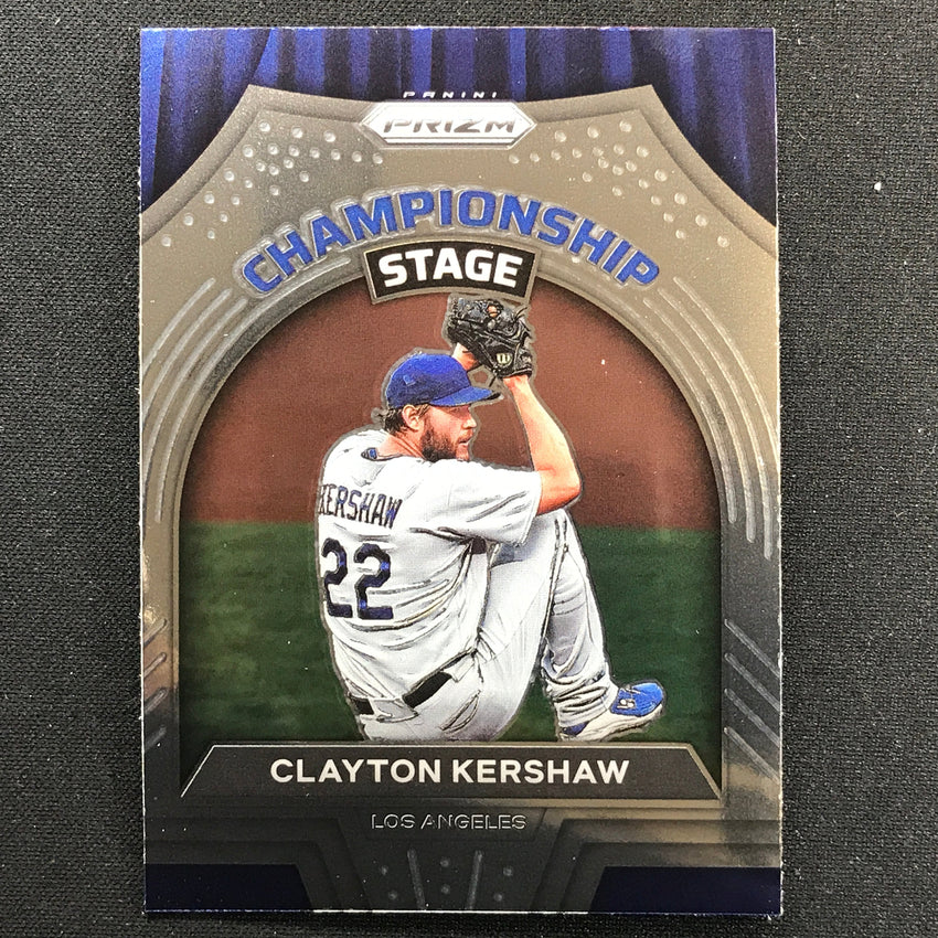 2022 Prizm CLAYTON KERSHAW Championship Stage Base #6