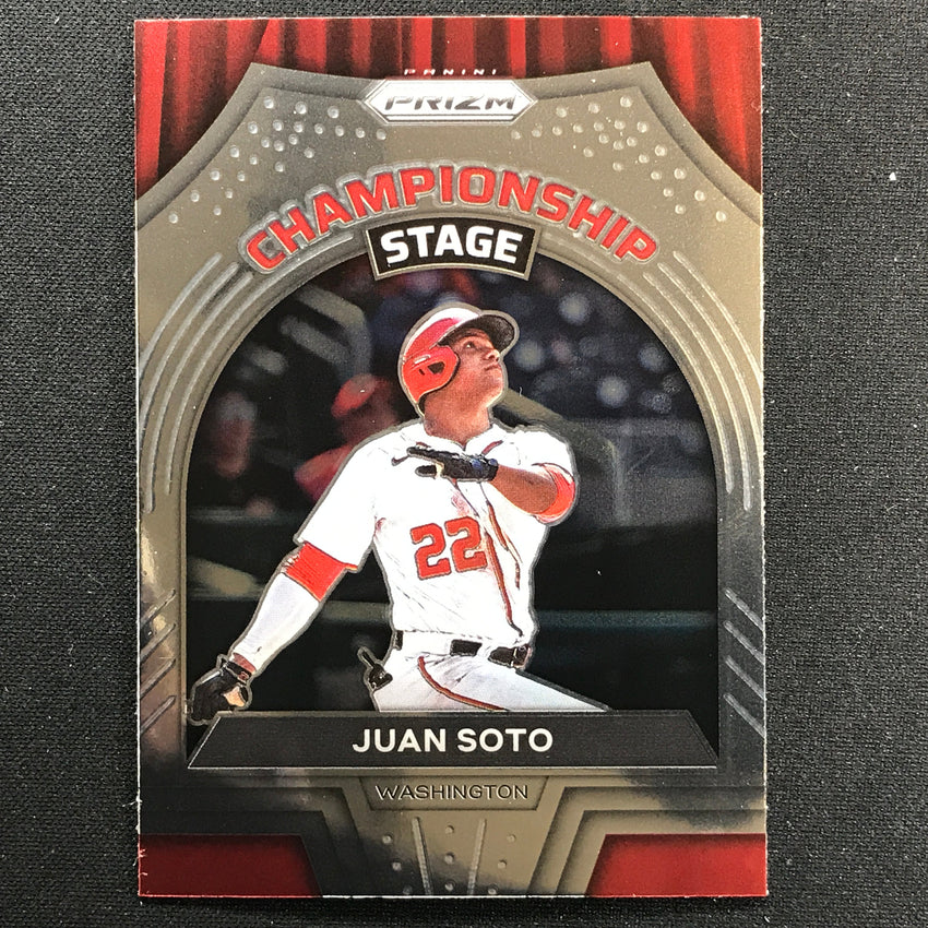 2022 Prizm JUAN SOTO Championship Stage Base #7