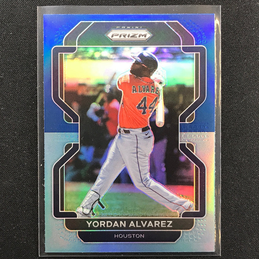 2022 Prizm YORDAN ALVAREZ Tier I Navy Blue Carolina Blue #66