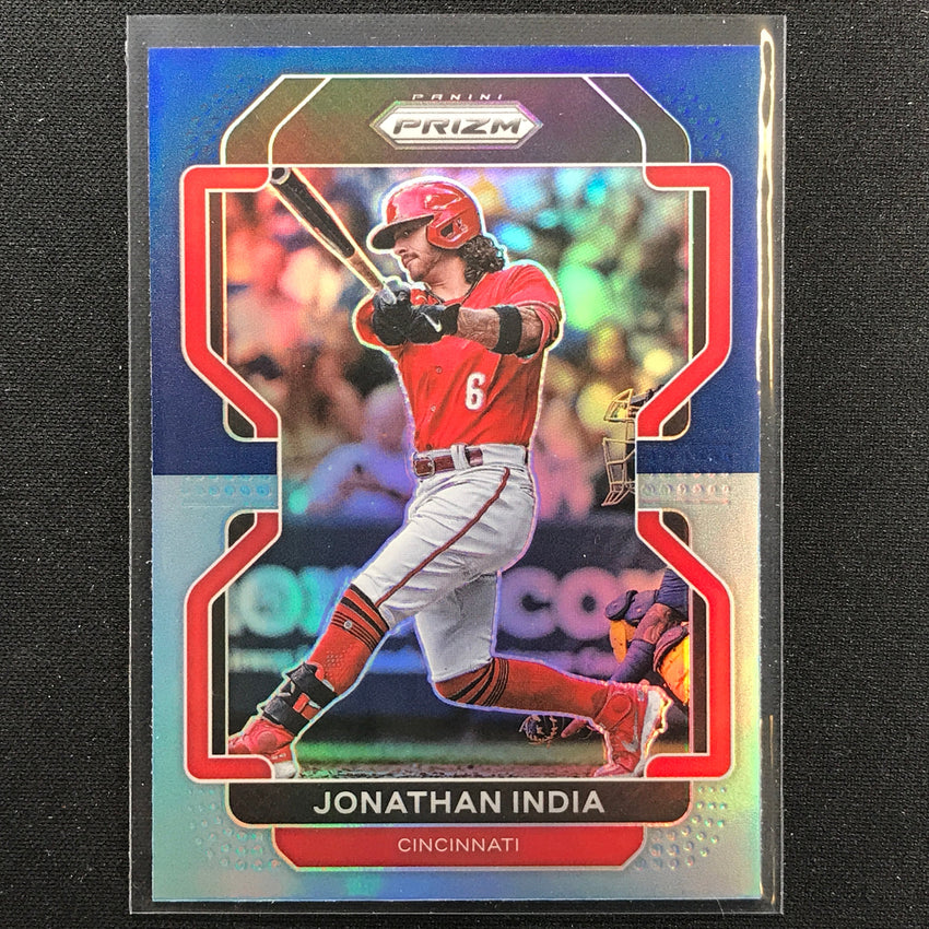 2022 Prizm JONATHAN INDIA Tier II Navy Blue Carolina Blue #114