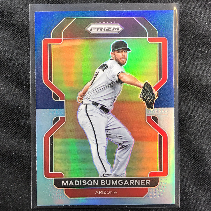 2022 Prizm MADISON BUMGARNER Tier II Navy Blue Carolina Blue #141