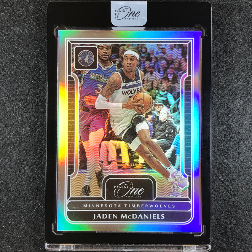 2022-23 One And One Jaden Mcdaniels Base Silver 72/99