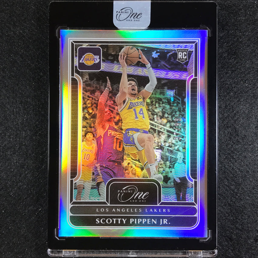 2022-23 One And One Scotty Pippen Jr. Rookie Base Silver 37/99