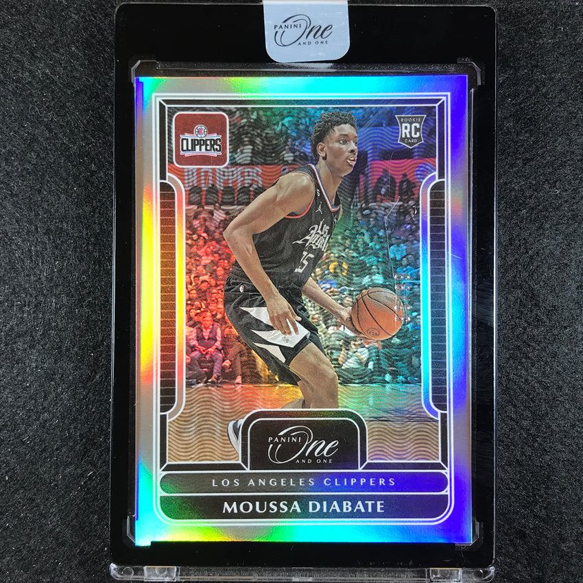 2022-23 One And One Moussa Diabate Rookie Base Silver 93/99