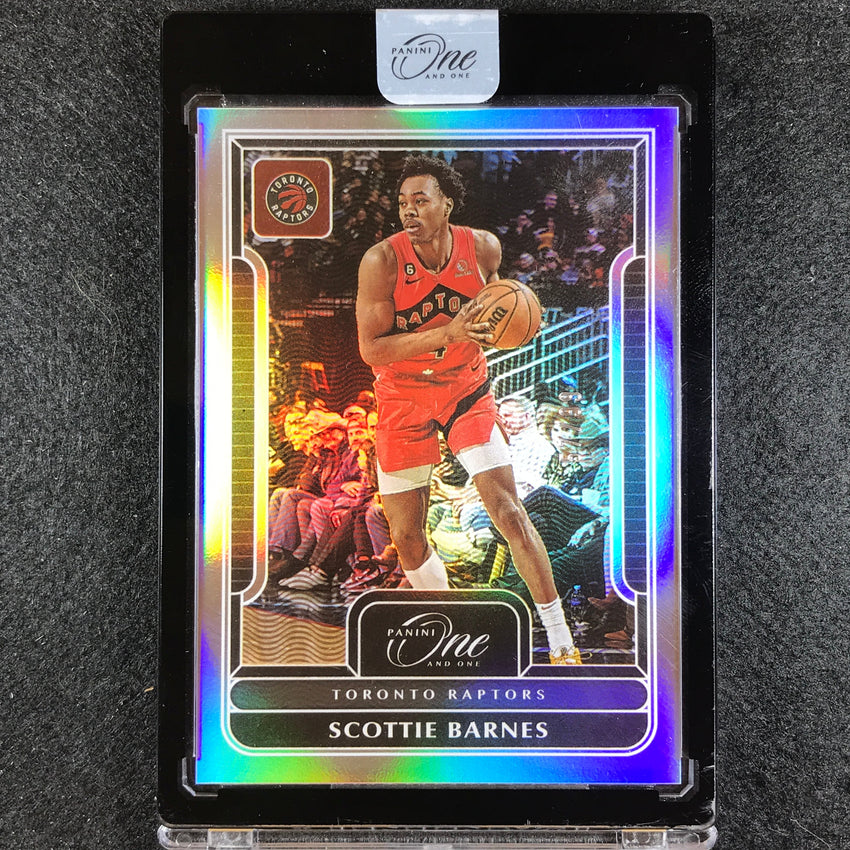 2022-23 One And One Scottie Barnes Base Silver 57/99