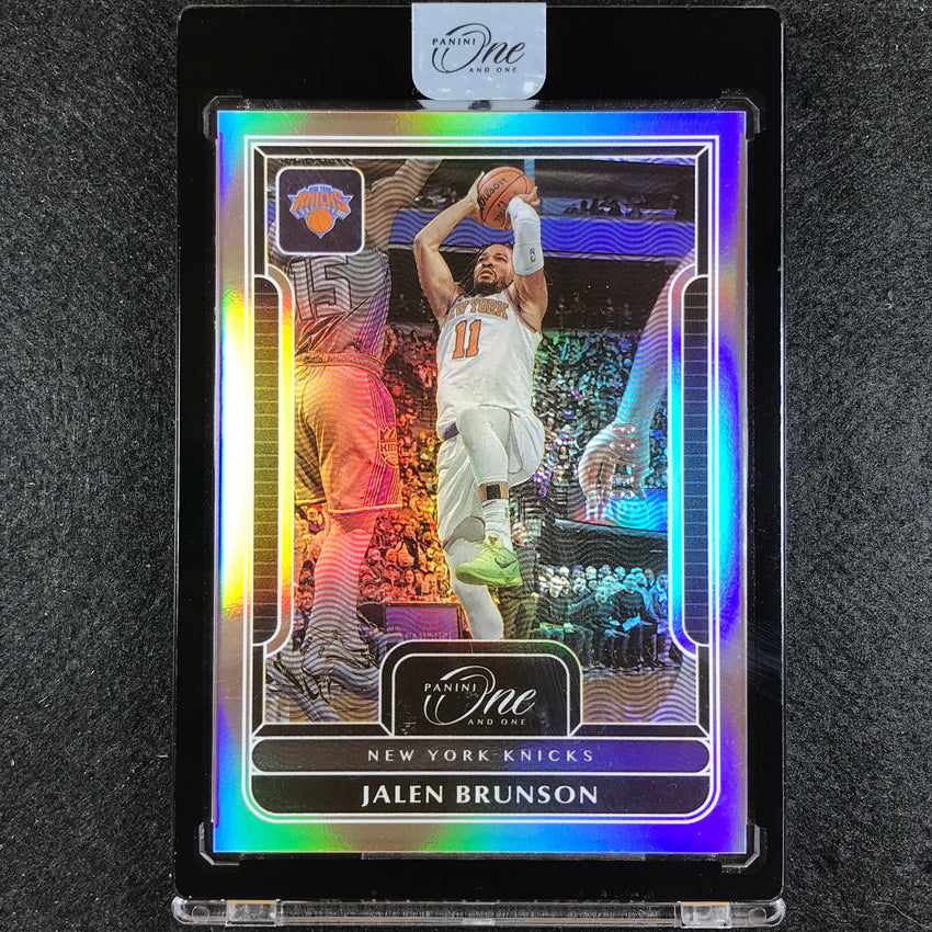 2022-23 One And One Jalen Brunson Base Silver 93/99