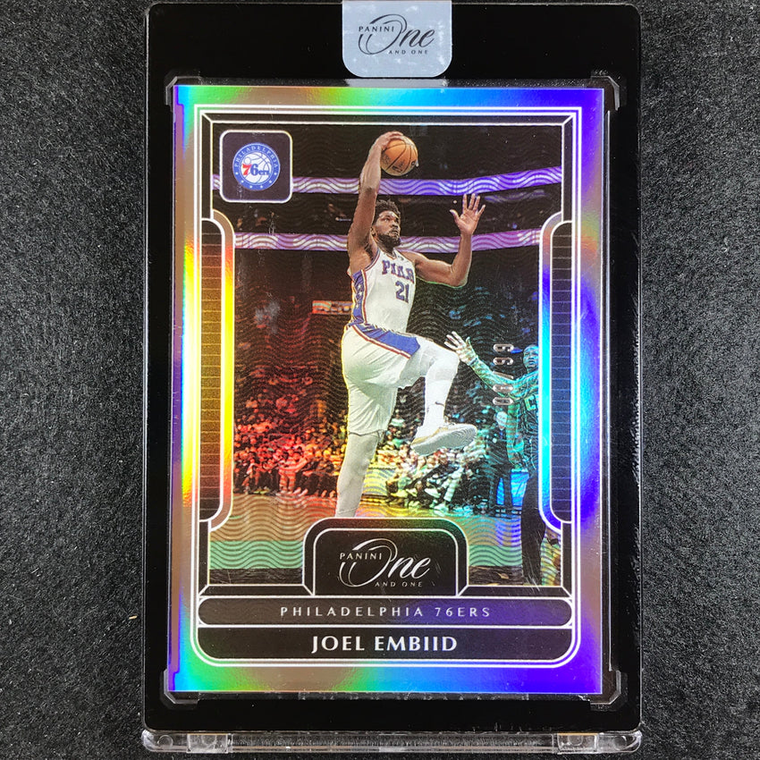 2022-23 One And One Joel Embiid Base Silver 8/99