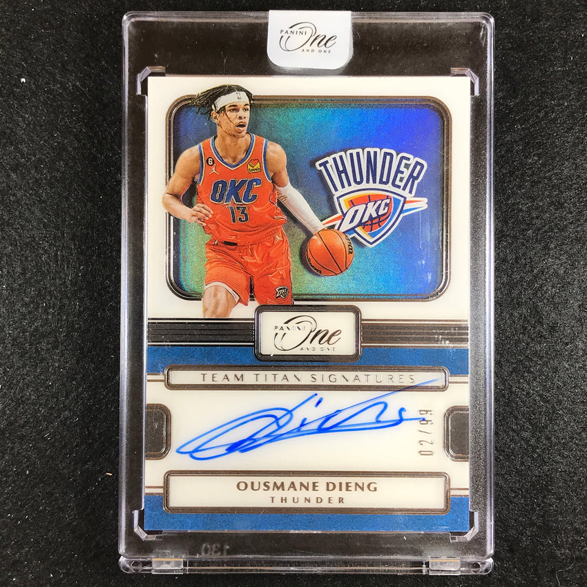 2022-23 One And One Ousmane Dieng Team Titan Signatures Auto 2/99