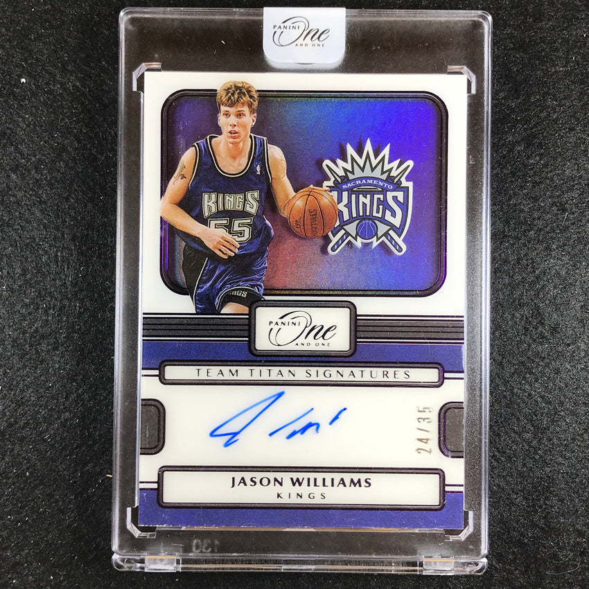 2022-23 One And One Jason Williams Team Titan Signatures Auto 24/35