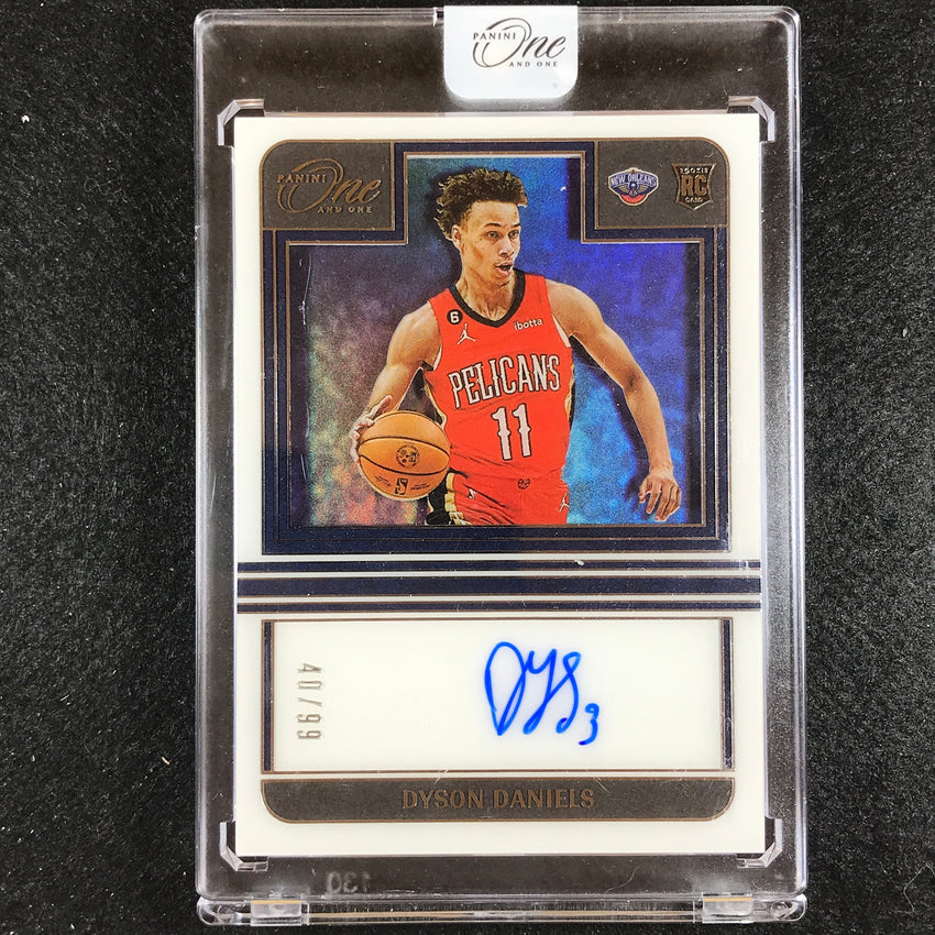 2022-23 One And One Dyson Daniels Rookie Autographs 40/99