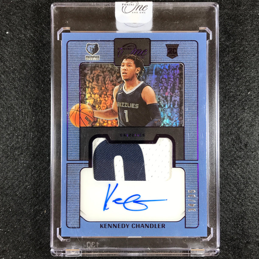 2022-23 One And One Kennedy Chandler Prime Rookie Patch Auto Purple 34/35