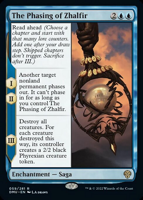The Phasing of Zhalfir - 59 /281 - Rare - FOIL 