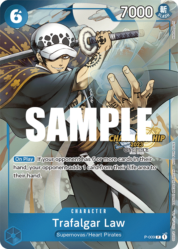 Trafalgar Law - P-009 - Championship 2023 Celebration Pack Promo