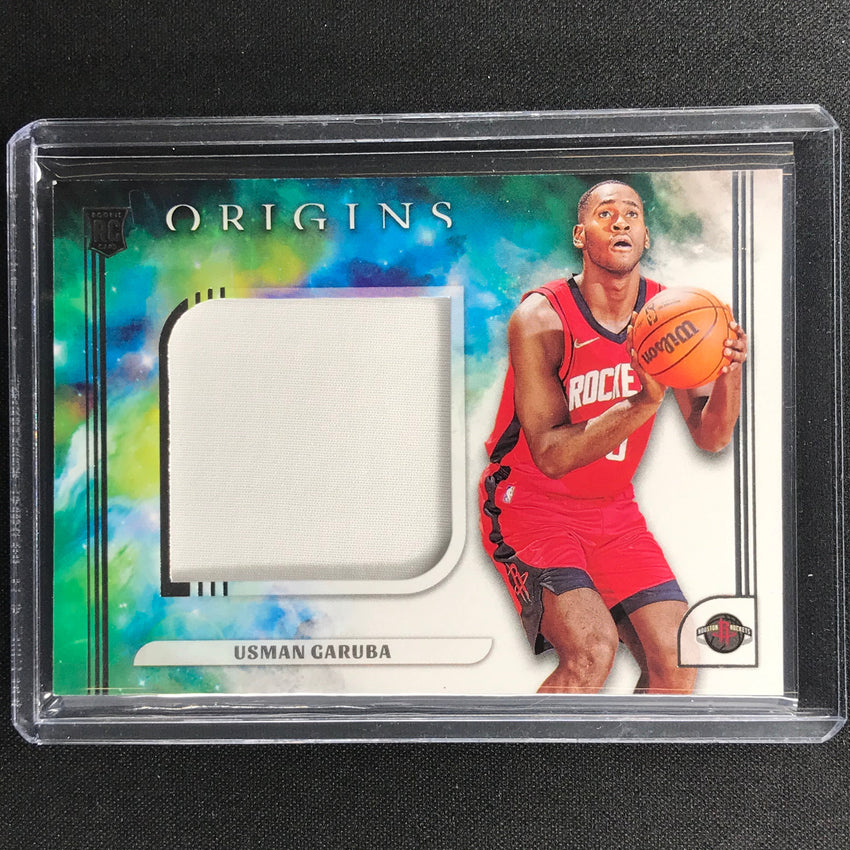 2021-22 Origins Usman Garuba Rookie Jumbo Jersey No Usm