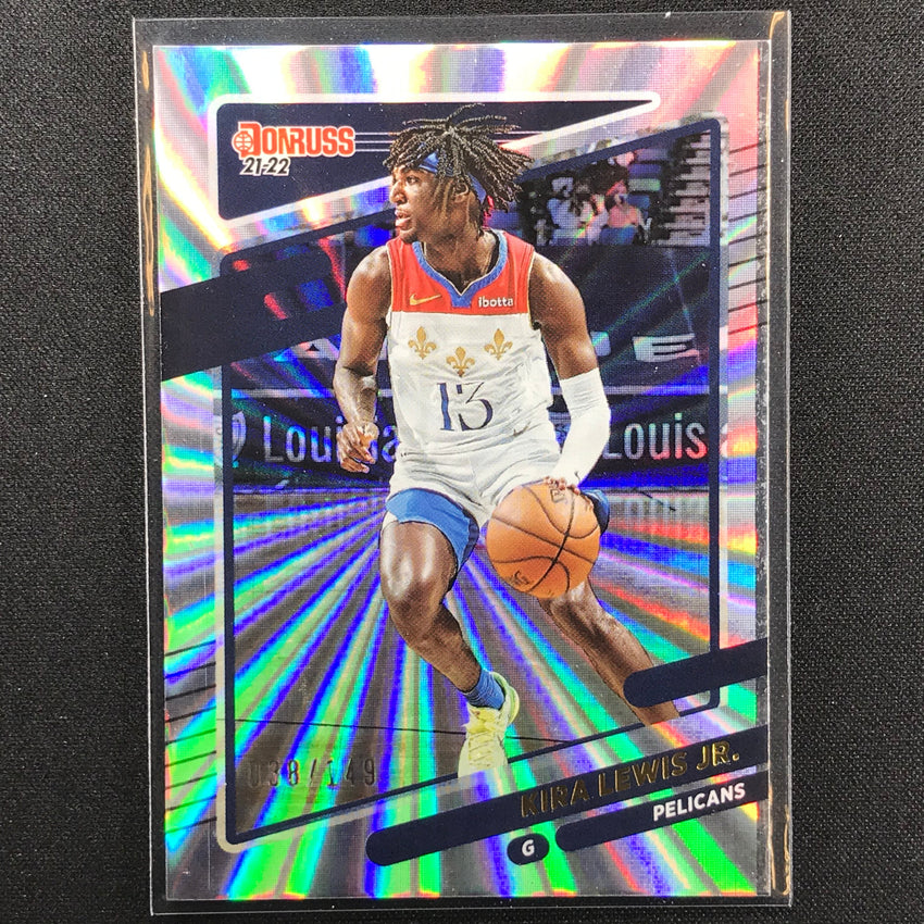 2021-22 Donruss Kira Lewis Jr. Holo Laser /149