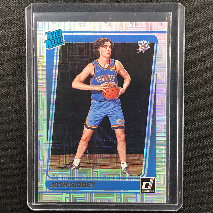 2021-22 Donruss JOSH GIDDEY Choice Rated Rookie Infinite #202