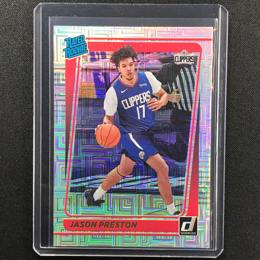 2021-22 Donruss JASON PRESTON Choice Rated Rookie Infinite #210