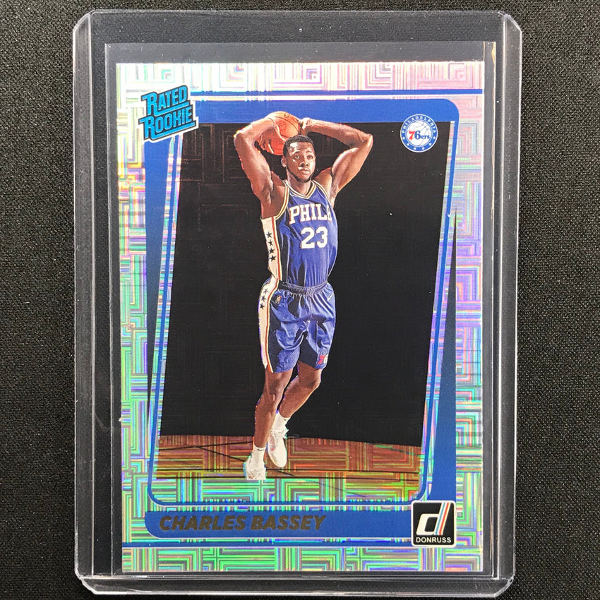 2021-22 Donruss CHARLES BASSEY Choice Rated Rookie Infinite #213