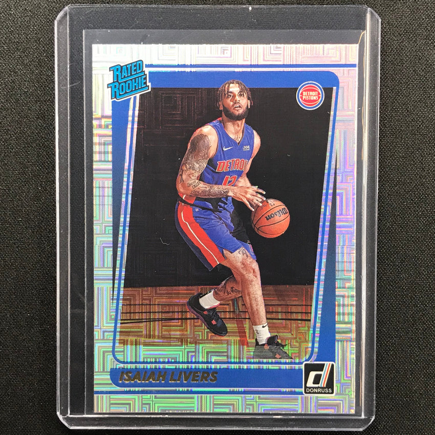 2021-22 Donruss ISAIAH LIVERS Choice Rated Rookie Infinite #227
