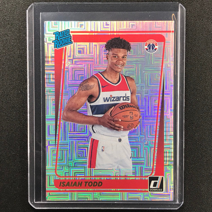 2021-22 Donruss ISAIAH TODD Choice Rated Rookie Infinite #237