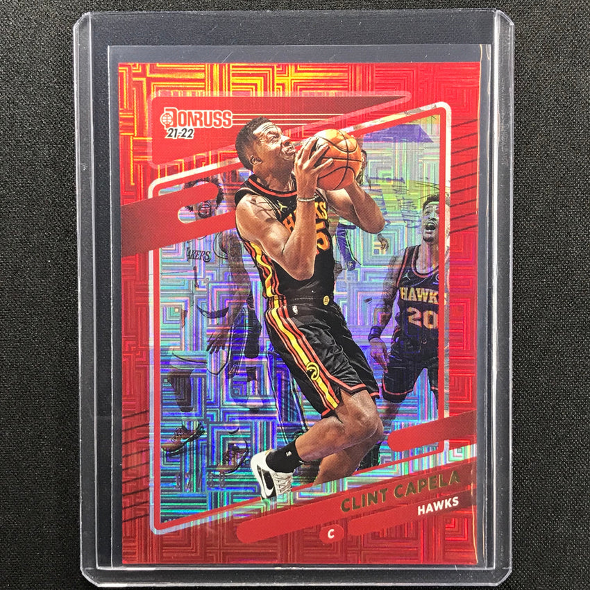 2021-22 Donruss Clint Capela Choice Red 12/99