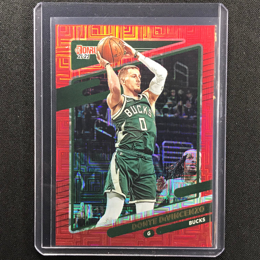 2021-22 Donruss Donte Divincenzo Choice Red 7/99