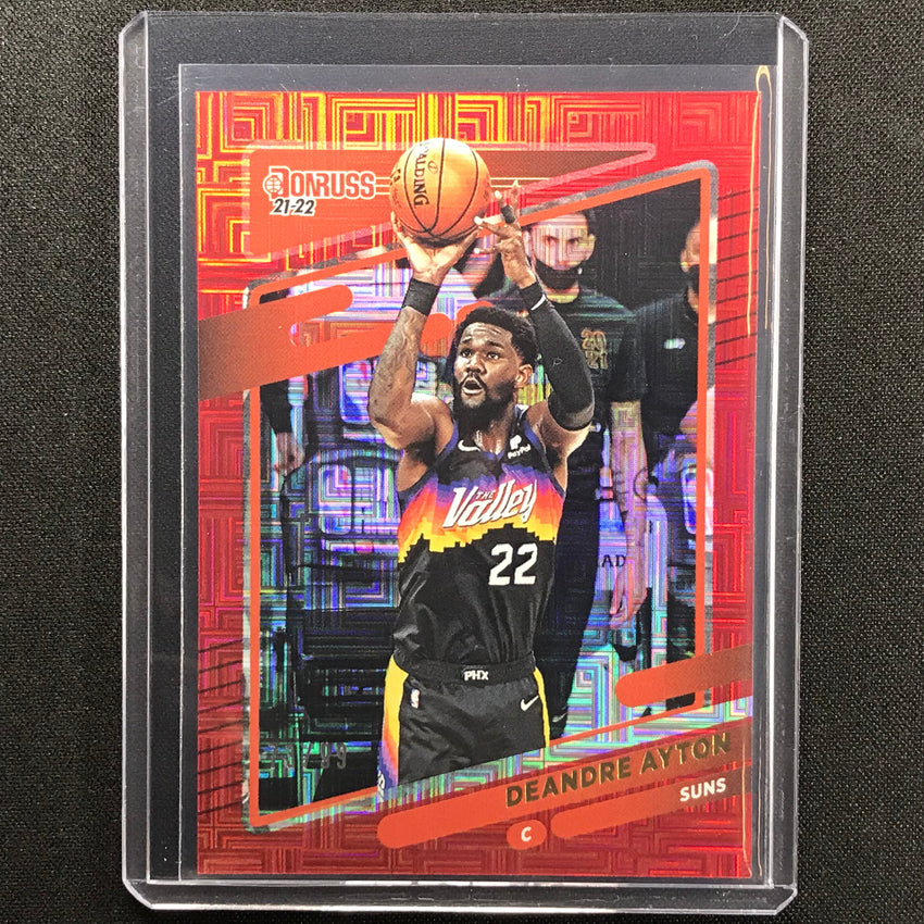 2021-22 Donruss Deandre Ayton Choice Red 73/99