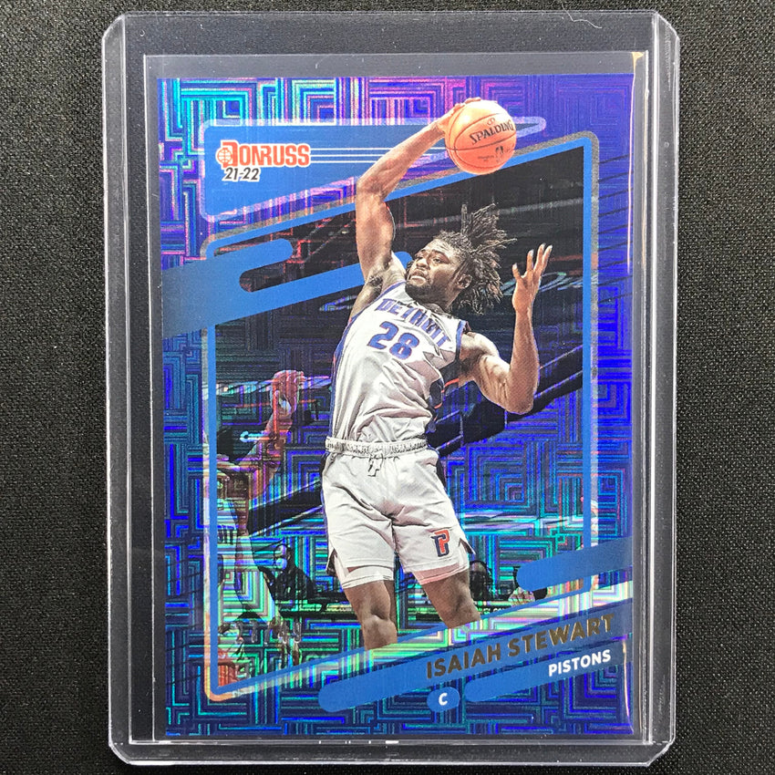 2021-22 Donruss Isaiah Stewart Choice Blue 27/49