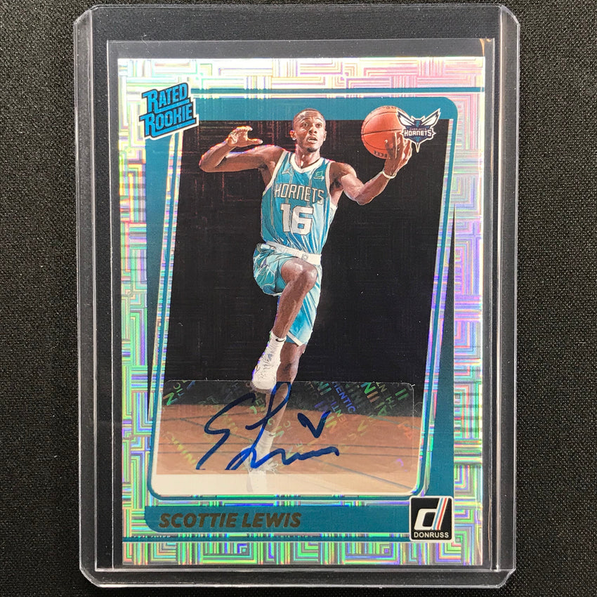2021-22 Donruss SCOTTIE LEWIS Choice Rated Rookie Signatures Auto #246