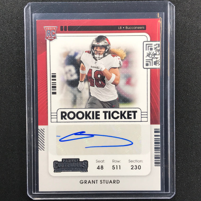 2021 Contenders GRANT STUARD Rookie Ticket Auto #297