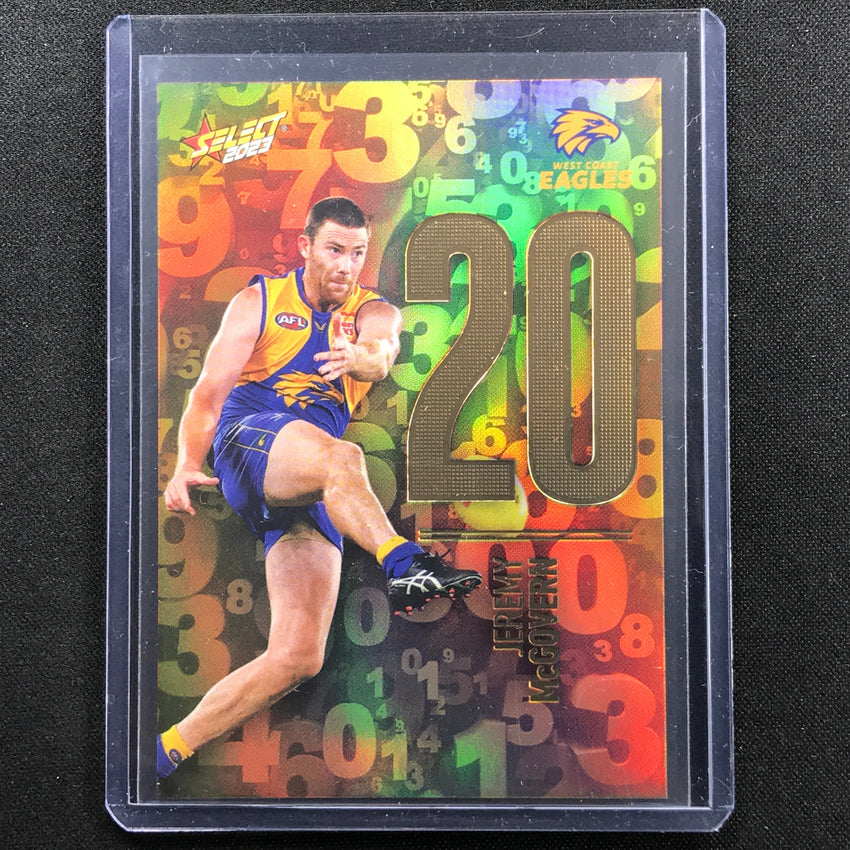 2023 Footy Stars Jeremy Mcgovern Numbers 134/255