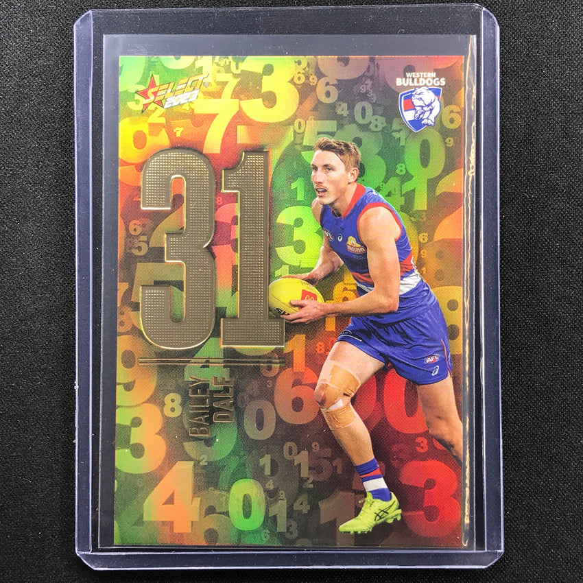 2023 Footy Stars Bailey Dale Numbers 86/255