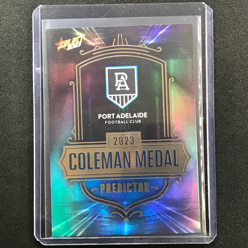 2023 Footy Stars Port Adelaide Coleman Predictor Gold 142/260
