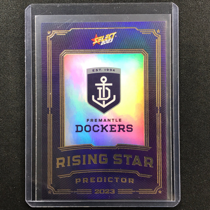 2023 Footy Stars Fremantle Dockers Rising Star Predictor Gold 171/260