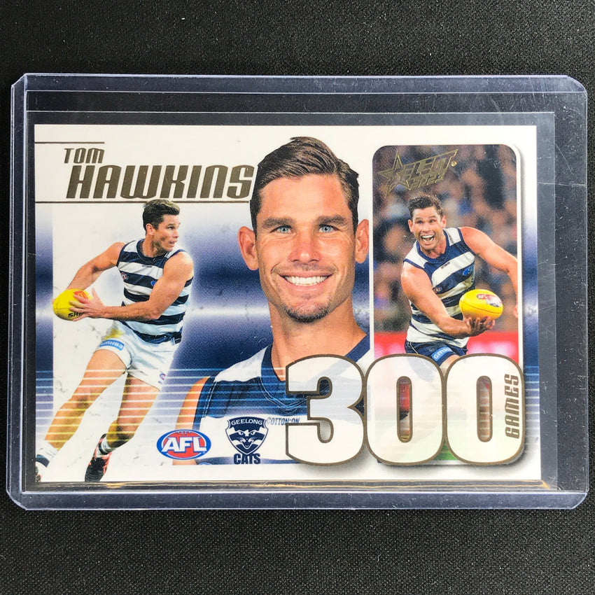 2023 Footy Stars TOM HAWKINS 300 Game Case Card #019