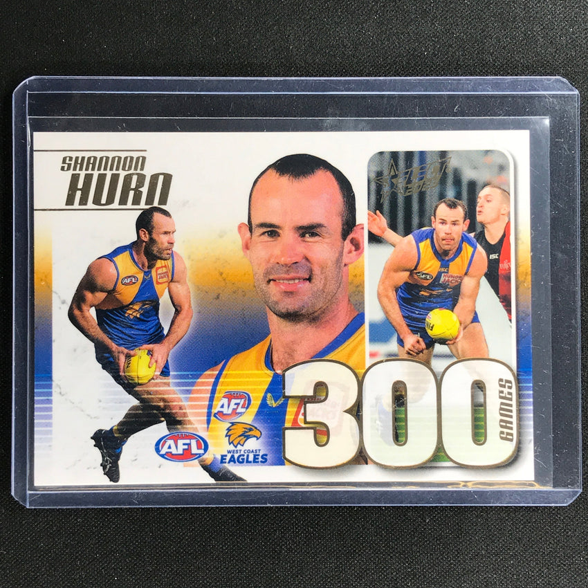 2023 Footy Stars Shannon Hurn 300 Game Case Card No 090