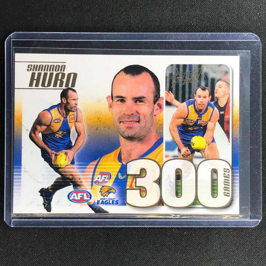 2023 Footy Stars Shannon Hurn 300 Game Case Card No 108