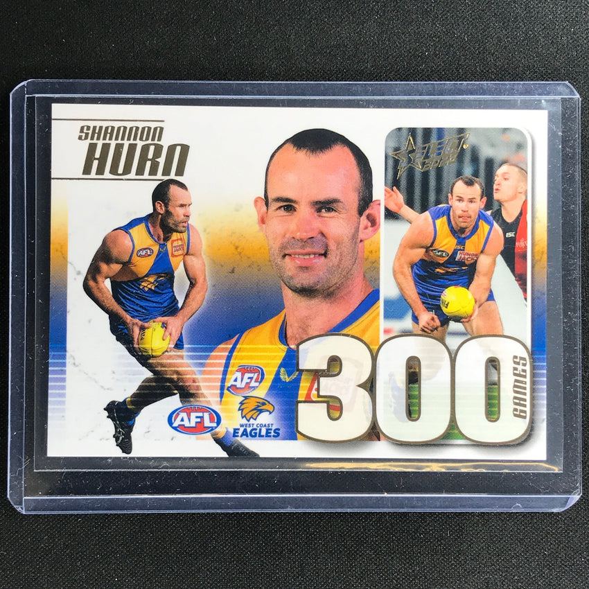 2023 Footy Stars Shannon Hurn 300 Game Case Card No 252