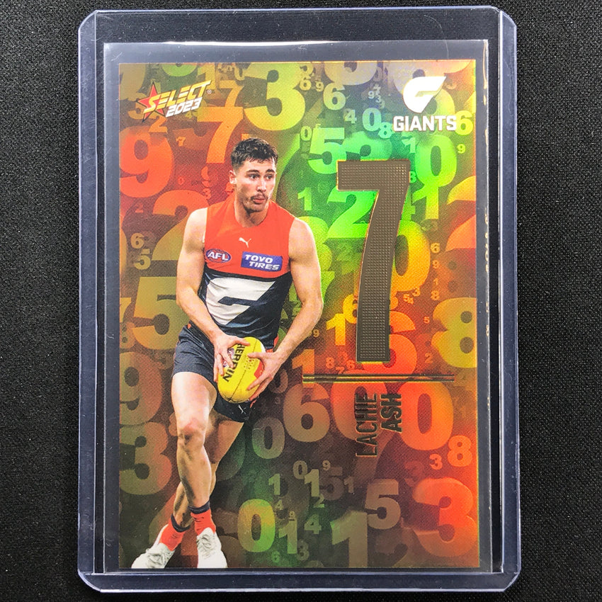 2023 Footy Stars Lachie Ash Numbers 238/255