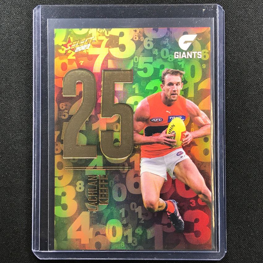 2023 Footy Stars Lachlan Keeffe Numbers 91/255