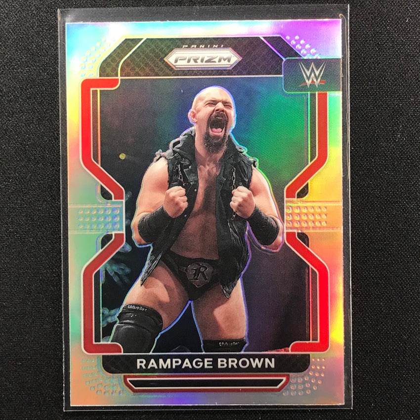 2022 Prizm RAMPAGE BROWN Vertical Silver #109
